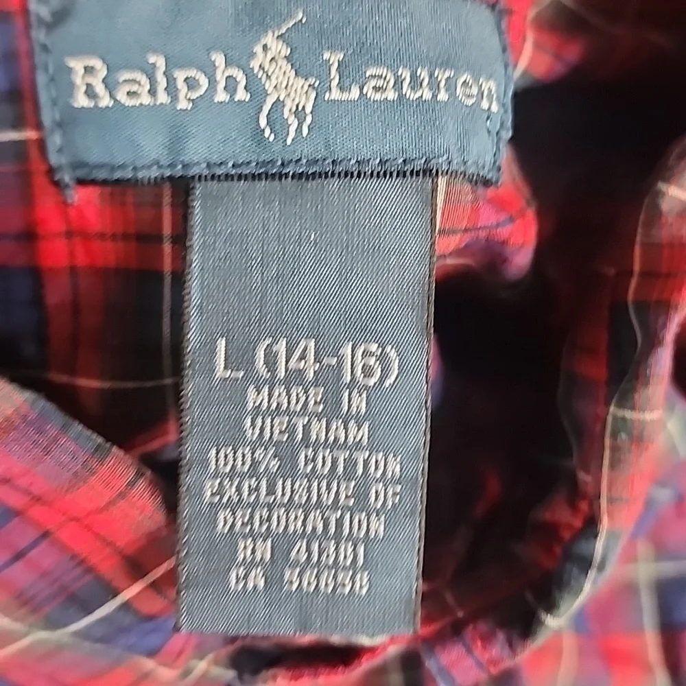 Boys Ralph Lauren Button Down Shirt